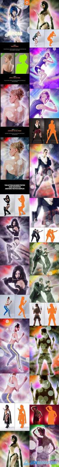 GraphicRiver - Bitoni Photoshop Action 15676035