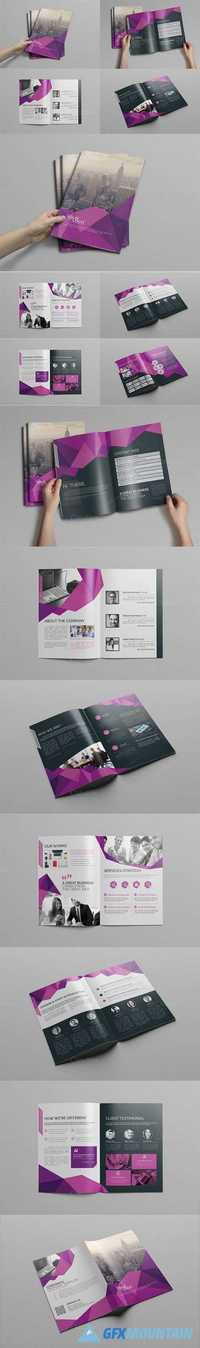 Abstract Bi fold Brochure-16 Pages 609663