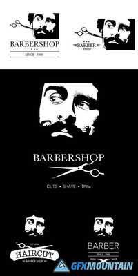 Logo for Barbershop, Hair Salon