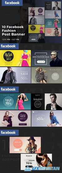 Facebook Fashion Post Banners Ads 601040
