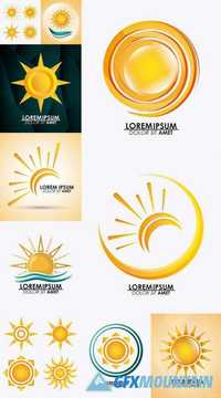 Yellow Sun Icon & Logo