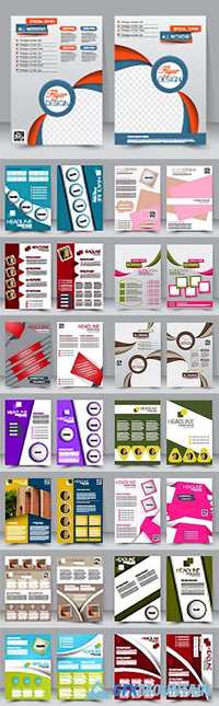 Business cover flyers brochure design7
