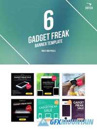 6 Gadget Freak Ads Banner 609159