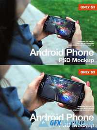 Galaxy S7 PSD Mockup Landscape 645899