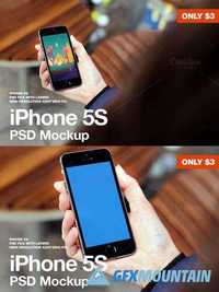 iPhone 5S PSD Mockup 647053