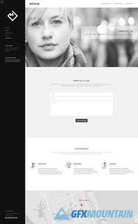 Modus - HTML Portfolio template - CM 652942