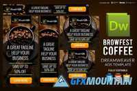 HTML5 Banner Dreamweaver Template - CM 635484