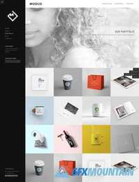 Modus - HTML Portfolio template - CM 652942