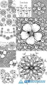 Floral Design - Doodle Illustration