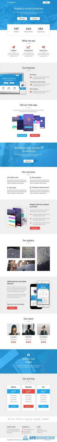 10 Email templates bundle + Builder 655238