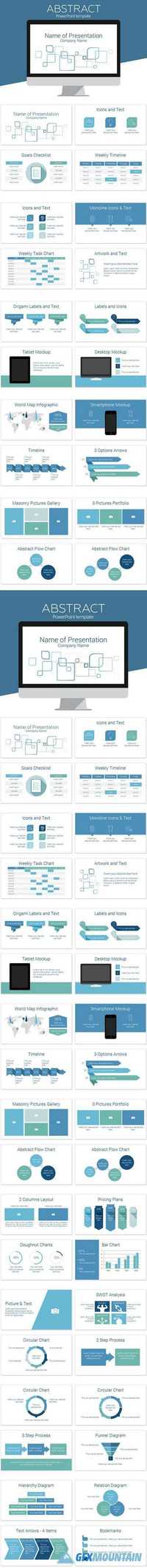 Abstract PowerPoint Template 621674