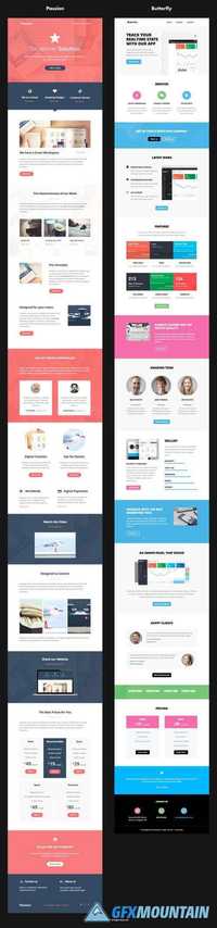 BUNDLE of 21 Email Templates -Triple 661763