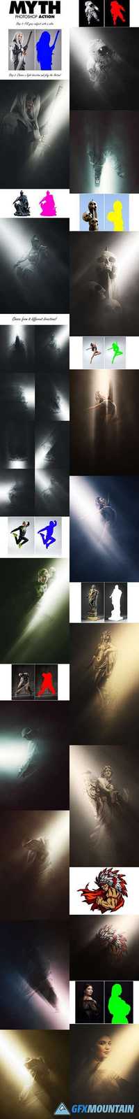 GraphicRiver - Myth Photoshop Action 15993056