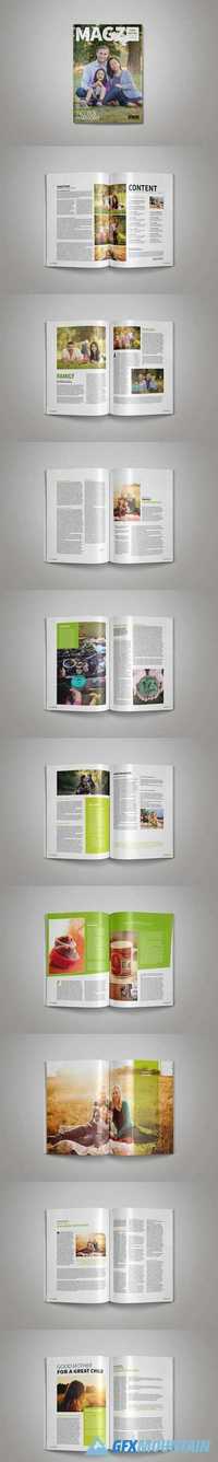 InDesign Magazine Template 666342