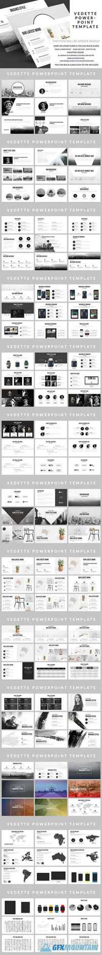 Vedette PowerPoint Template 678251