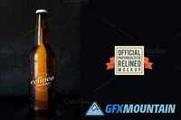 Beer Bottle Logo Mock-up 10 674063
