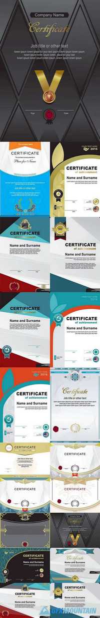 Certificate elegant template