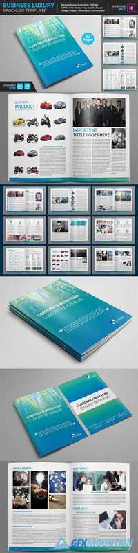 Business luxury Brochure Template 661817