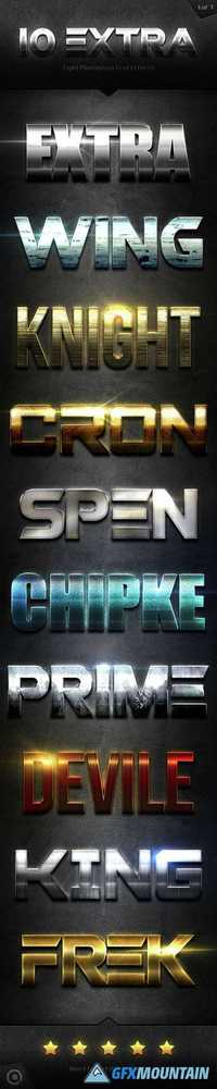 GraphicRiver - 10 Extra Light Text Effects Vol7 14658383