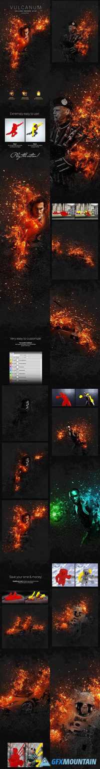 GraphicRiver - Vulcanum Fire & Ashes Photoshop Action 16087227