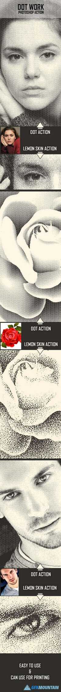 GraphicRiver - Dot Work Photoshop Action 16152283