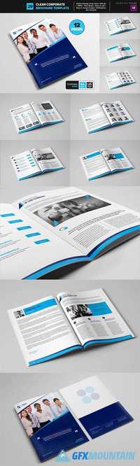 Clean Corporate Brochure Template 29 690849