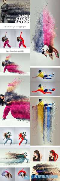 GraphicRiver - SandStorm Photoshop Action 16155098