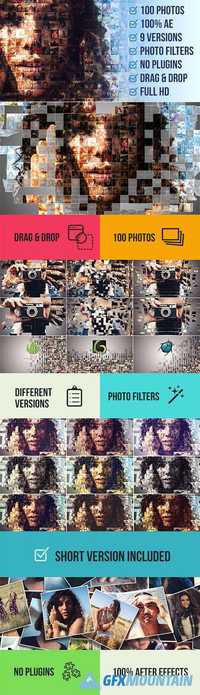 Videohive Mosaic Photo Animation Pro 16197918