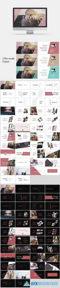 Dione PowerPoint Template 682416