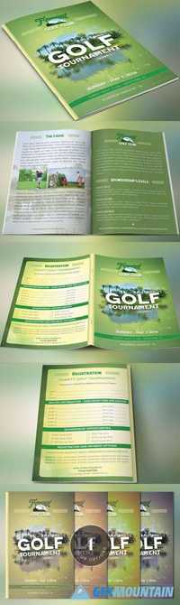 Golf Brochure Template 671417