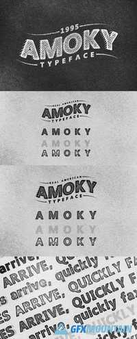 Amoky Typeface