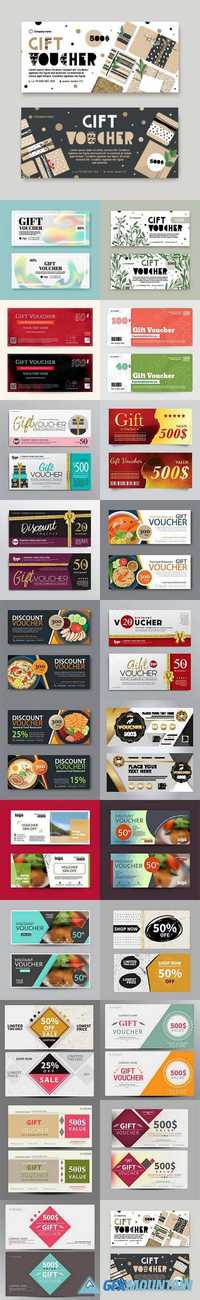 Voucher and gift cards
