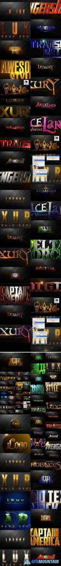 GraphicRiver - Bundle Text Styles V_160531 16447434