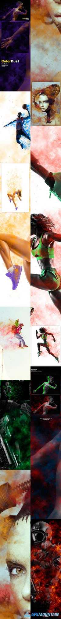 GraphicRiver - Color Dust Action - 16478048