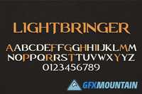 Lightbringer font 