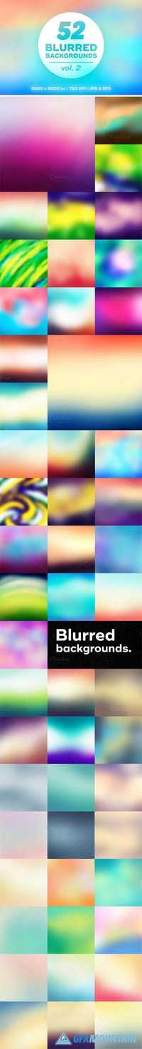52 Vector blurred backgrounds 715487