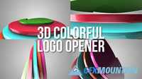 Videohive - 3D Colorful Logo Opener - 16317681