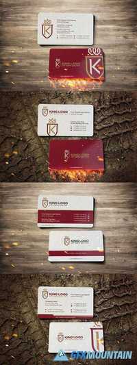 king business card 710701