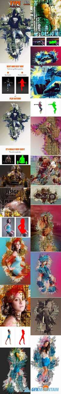 GraphicRiver - Type Photoshop Action 16566422