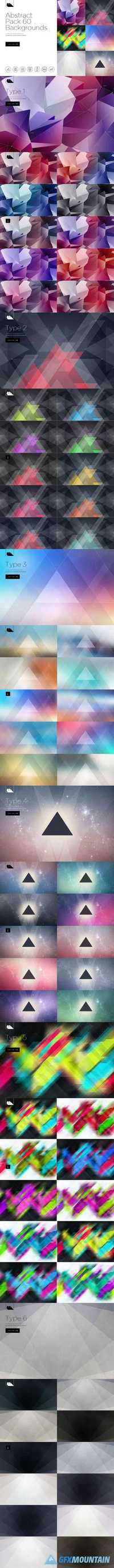 60 Abstract Backgrounds Pack 737135