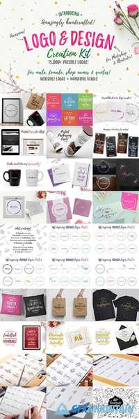 Awesome Logo & Design Creation Kit 735780