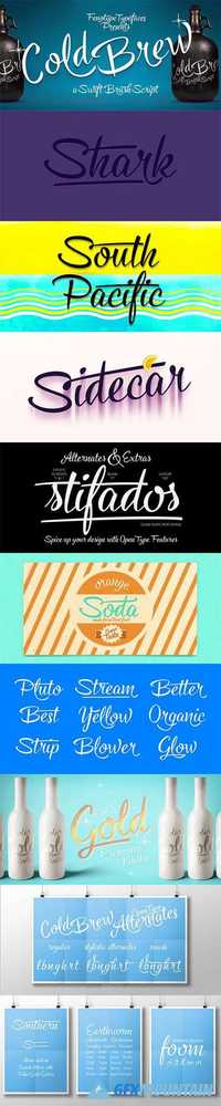 Cold Brew Font Family