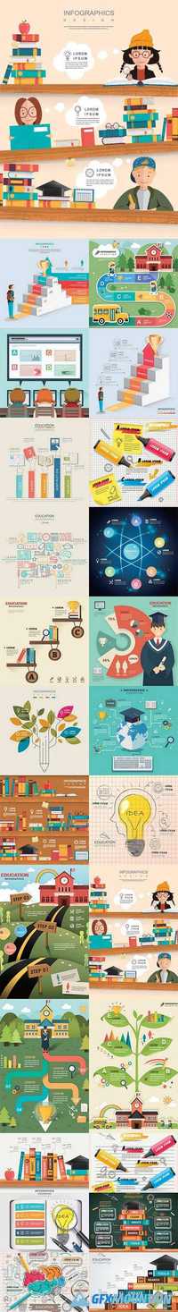 Infographic and diagram business design