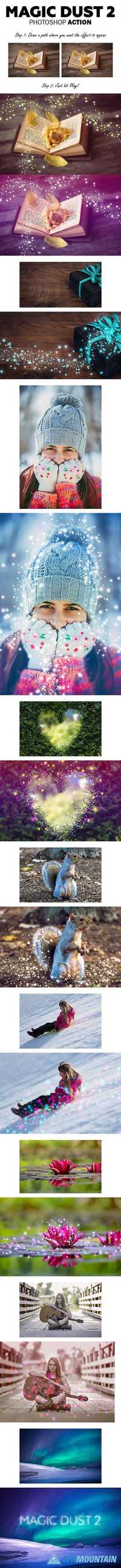 GraphicRiver - Magic Dust 2 Photoshop Action 16845588