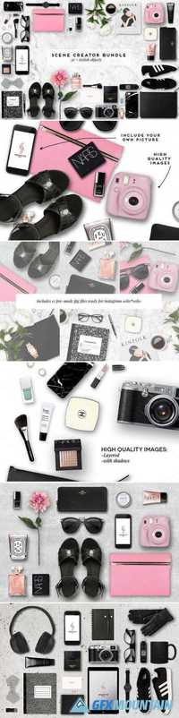 Stylish Scene creator bundle 756681