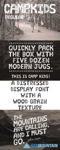 Camp Kids Font