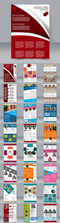 Brochure flyer template design