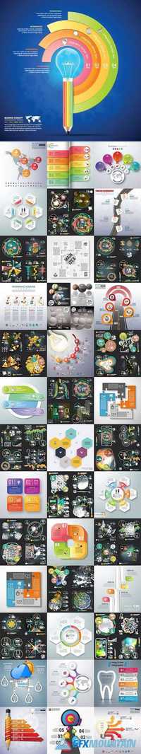 Infographic and diagram business design86