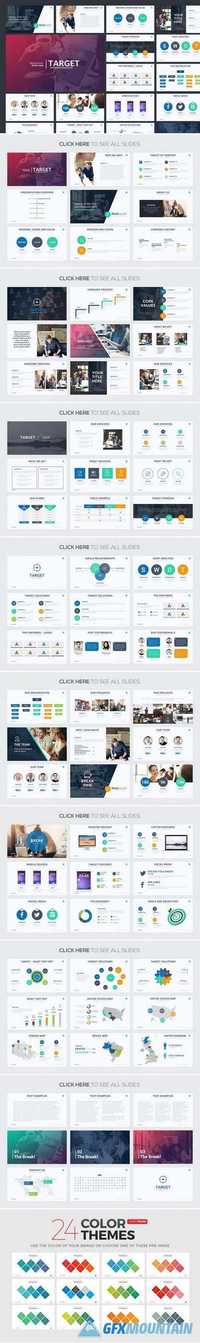 Target Powerpoint Template 787254
