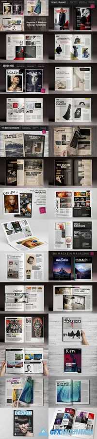  8 InDsgn Magazine Brochure Templates 787153